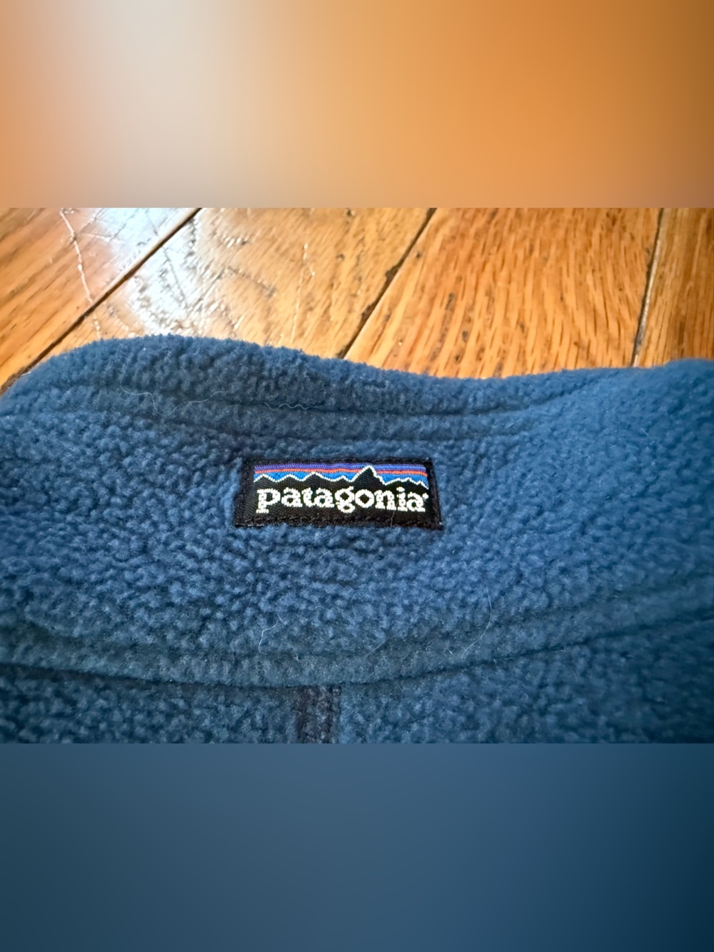 Patagonia Synchilla Fleece Vest Blue Women’s Size M Gorpcore Hike Made in USA - Picture 10 of 10
